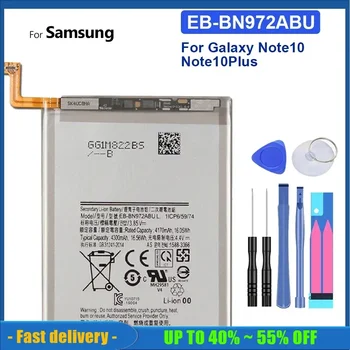 EB-BN972ABU 4300mAh Battery For Samsung Galaxy Note 10+ Note 10 Plus SM-N975F SM-N975DS Phone Batteries + Tools