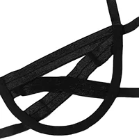 Ensemble de Lingerie Sexy en maille ajourée pour femmes, soutien-gorge sans couture, couleur unie, slip doux et confortable, sous-vêtements intimes élastiques 4