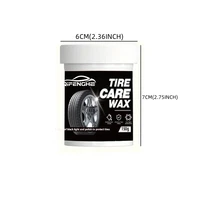 Versatile Car Interior Exterior Plastic Restorer-Refurbishing Repair Wax-Dust-Proof Polish for Dashboard, Tires Synthetic 2