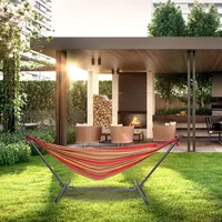 Portable Double Hammock with Stand Included Double Hammocks and Portable 2
