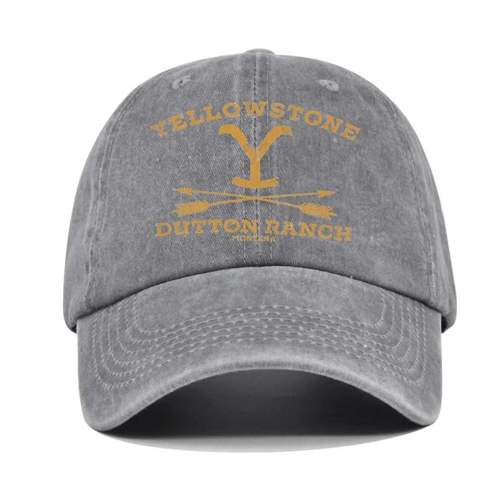 Baseball Cap Snapback Hat YELLOWSTONE Sun Hat Spring Autumn Sport Hip Hop Fitted Hats for Men Women baseball cap sun hat