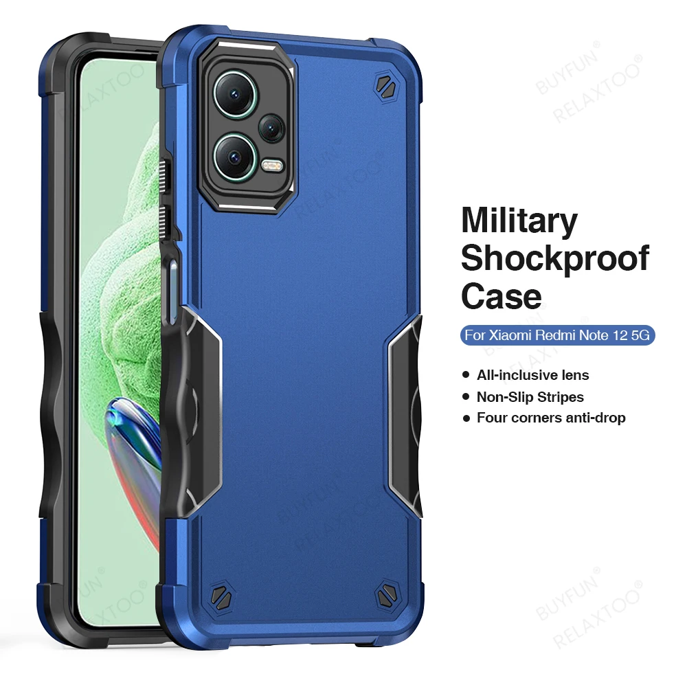 Hard-PC-Shockproof-Armor-Case-For-Xiaomi-Redmi-Note-12-Pro-Plus-5G ...