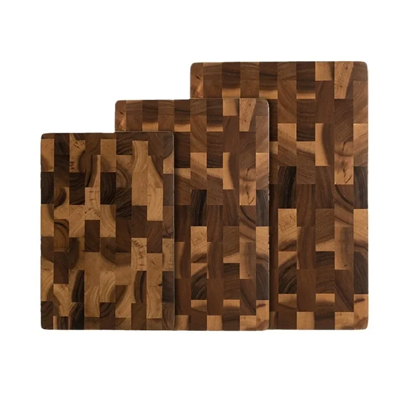 Cutting Board Double-sided Using Acacia Wood Splicing Chopping Board Drain Water And Damp-proof Kitchen Tools cutting board