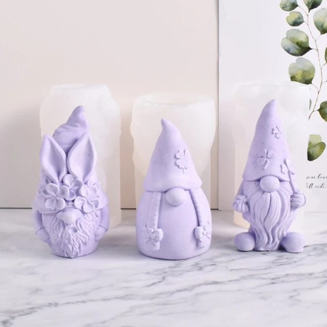 Fai da te angelo di natale stampo per candele in Silicone candela fare  gesso artigianato stampo stampi in resina torta fondente sapone stampo  regalo decorazioni per la casa - AliExpress