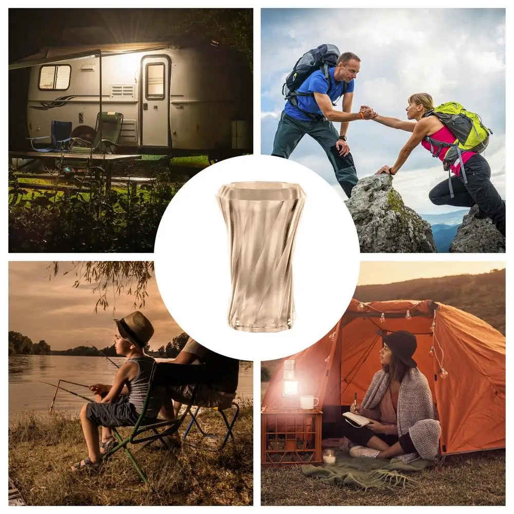 Description Picture 6 of itemLamp Shade For Table Lamp Outdoor Tent Light Lampshade Portable Camping Light Atmosphere Lampshade For Backpacking Fishing