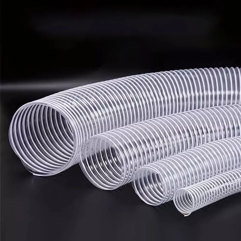Tubo de Escape Transparente Plástico Diâmetro Interno Tubulação do Pvc Sucção da Poeira Emanações do Vácuo Mangueira de Escape Tubo de ar 25 mm 32 mm 40 mm 50 mm 60 mm 1m