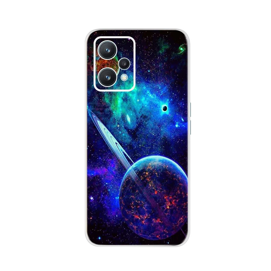 For Realme 9i 2022 Case Fashion Pattern TPU Bumper Shockproof Cover For Realme 9 Pro RMX3471 9 i Realme9i RMX3491 Soft Funda Bag iphone pouch Cases & Covers