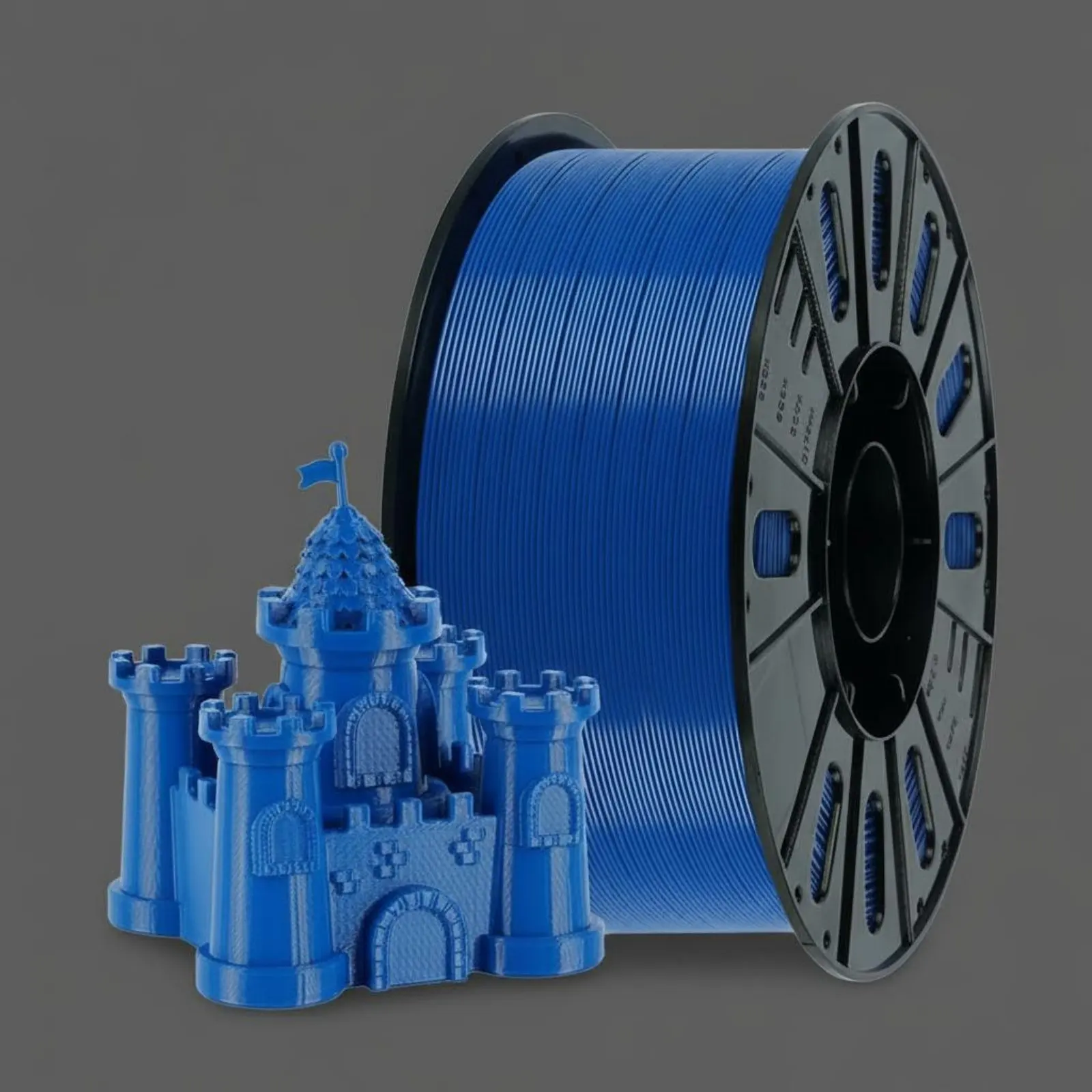 3 Kg 투명 PETG 필라멘트 일관된 성능 1.75 Mm PETG 스풀 3D 프린터 필라멘트 반투명 제작 공급품