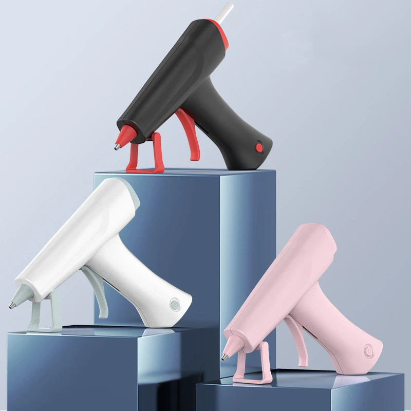 20W Mini Rechargeable Type Wireless Hot Melt Glue Gun Household Industrial Guns Hand Tools DIY Arts Home Quick Repairs Crafts hot melt glue gun hot glue gun cordless glue gun