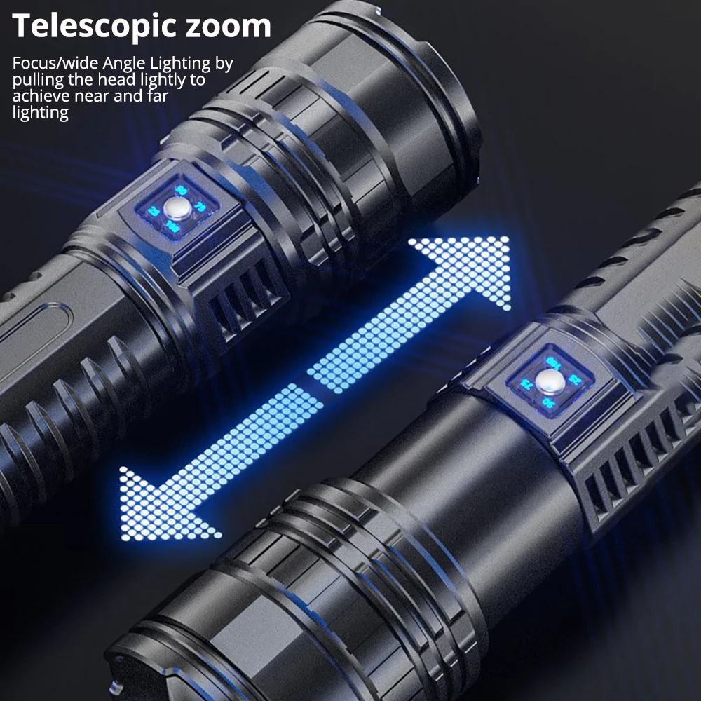 1000W Built-in Battery Flash Light 3