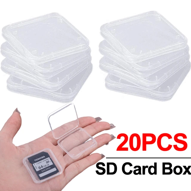 Adaptateur SD + Boite de Rangement en plastique Micro SD