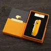 Cohiba lighter windproof three-fire fierce fire cigar lighter bottom with cigar drill function two-in-one gift box 1
