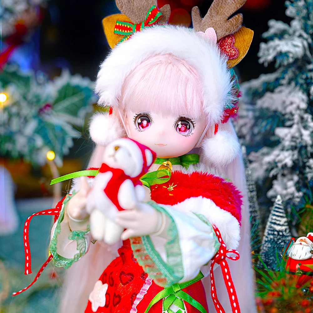 Dream Fairy 1/4 Doll Kawaii 16 Inch Ball Jointed Doll Full Set Student Uniform BJD MSD DIY Toy Gift for Girls 4
