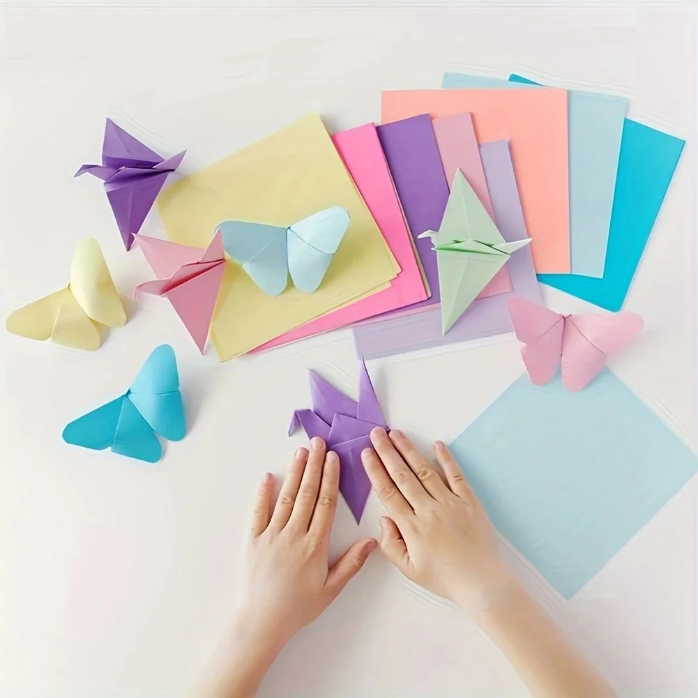 Vibrant Origami Paper Set 5