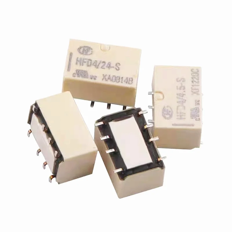 HongFa-ȣ  HFD4/3-S, HFD4/5-S HFD4/12-S HFD4/24-S 3V,5V,12V,24V 2A 8  2 ׷ ȯ SMD SMT, 20 