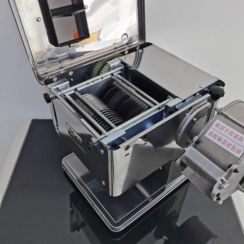 Full Automatic frozen meat slicer Beef mutton Roll Slices Cutting Machine frozen meat slicer mini frozen meat slicer machine 4