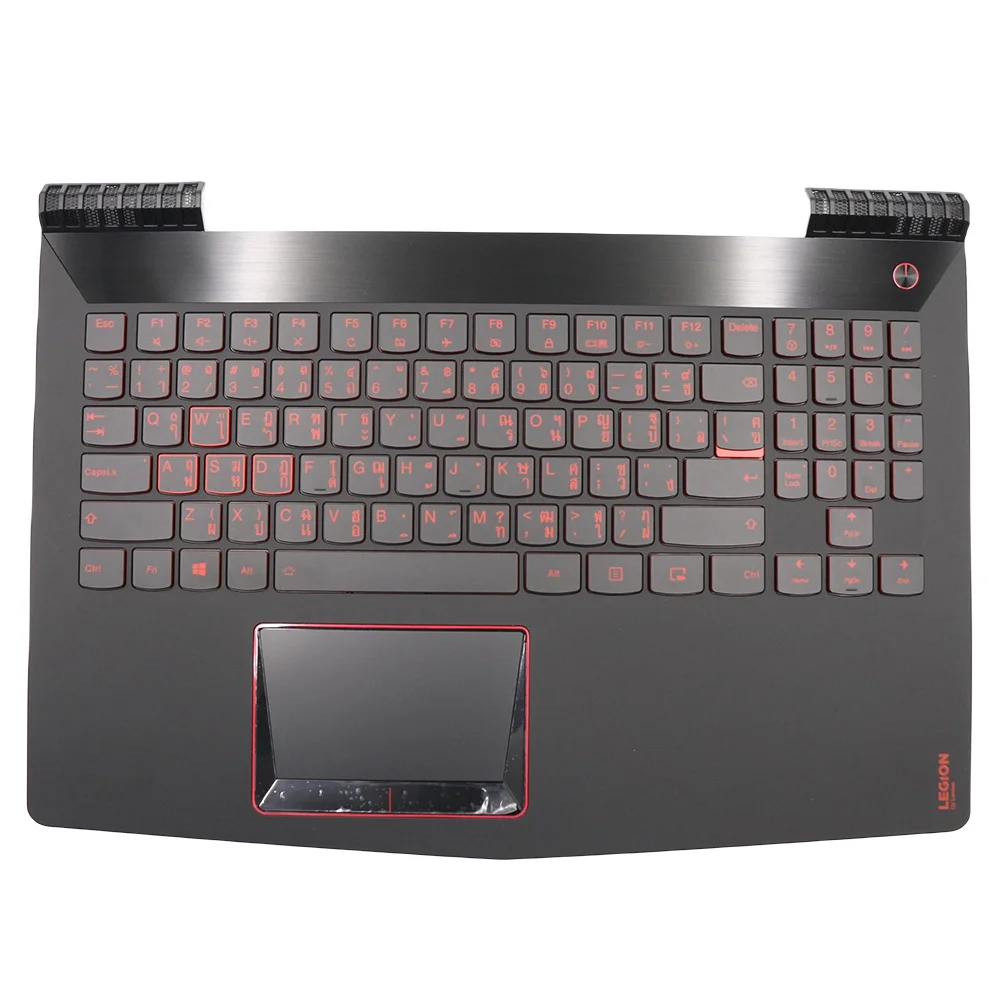 

Новая Оригинальная черная клавиатура с подсветкой для ноутбука Lenovo Legion Y520-15 с сенсорной панелью с корпусом 5CB0N00233