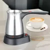 500ml Portable Coffee Machine Electric Turkish Greek Coffee Maker Stainless Steel Machine Moka Pot Coffee Maker 3