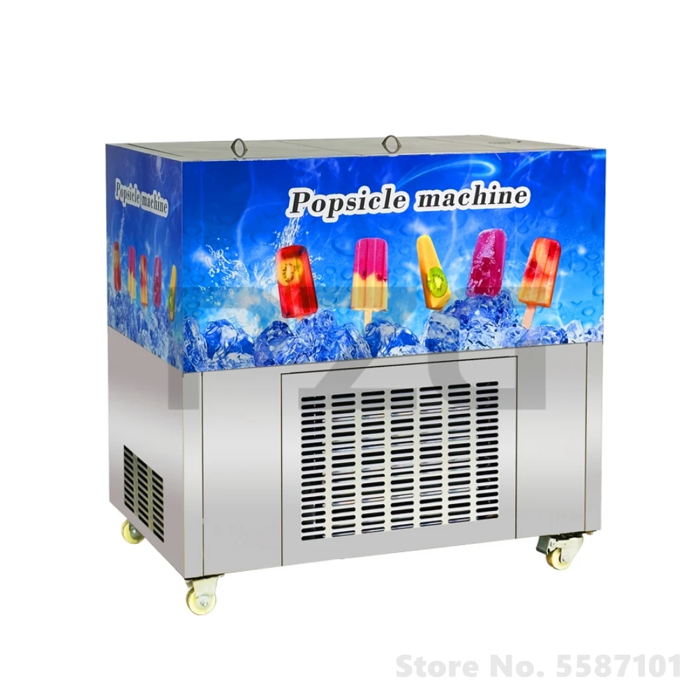 Stainless Steel 1 2 4 6 8 10 12 Custom Mould Style Ice Cream Popsicle Lolly Maker Frozen Ice Cream Bar Pop Make Machine 4