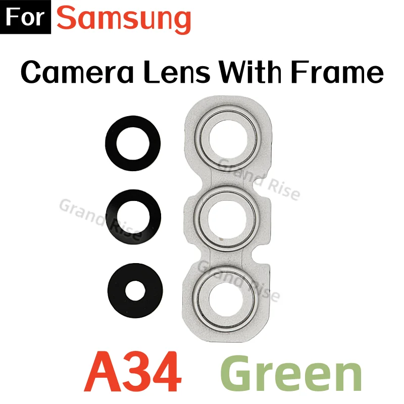 Enhanced Rear Camera Glass Lens with Adhesive Frame Replacement