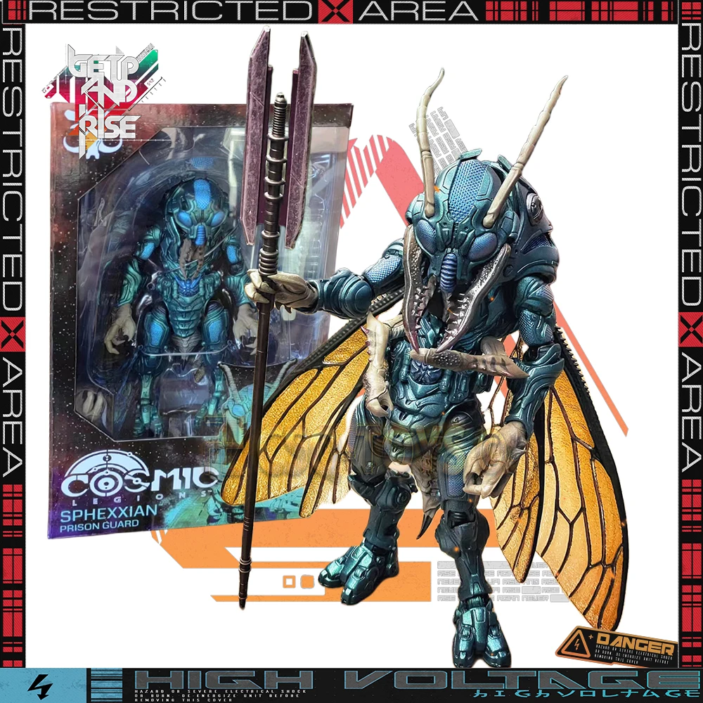 

Cosmic Legions Celebrity Four Horsemen 6inch SPHEXXIAN PRISON GUARD Sphexx Action Figure Model Doll Collect Decoration Gifts
