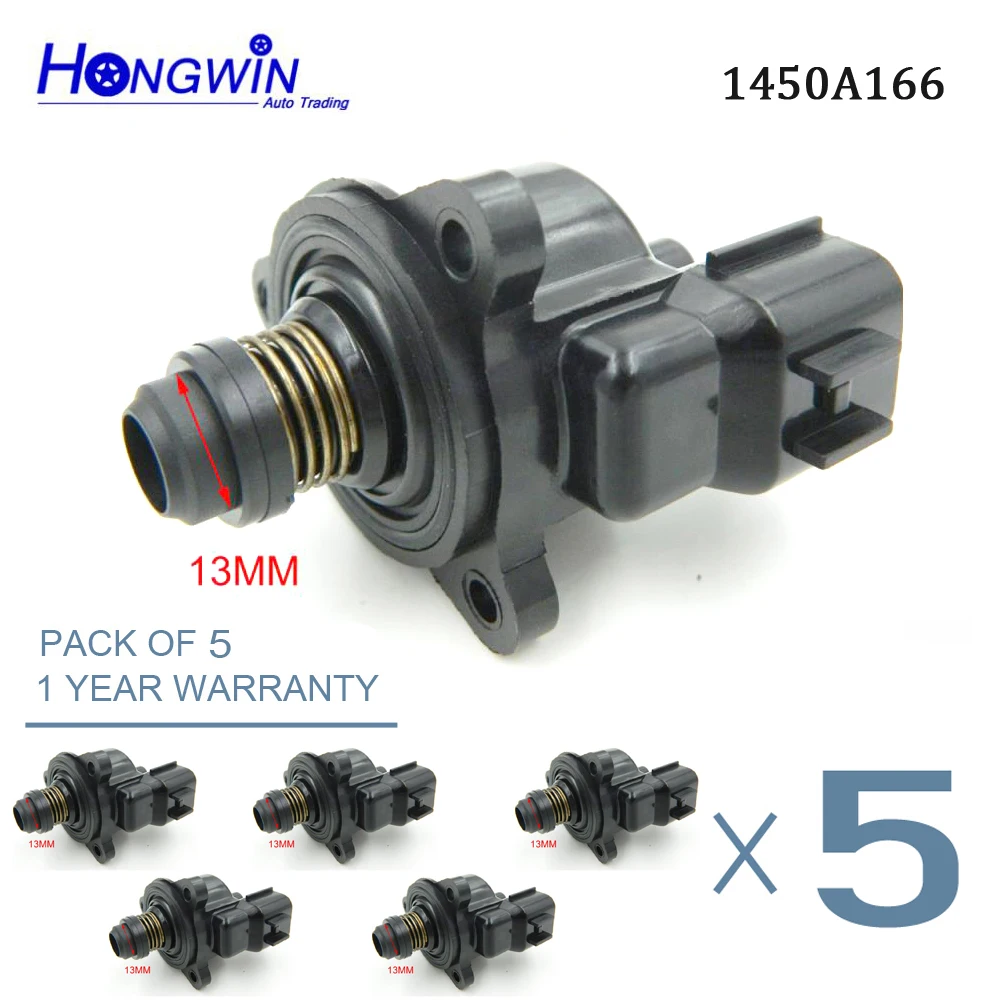 5 Pcs 1450a166 1450a132 Iac Idle Air Control Valve For Mitsubishi