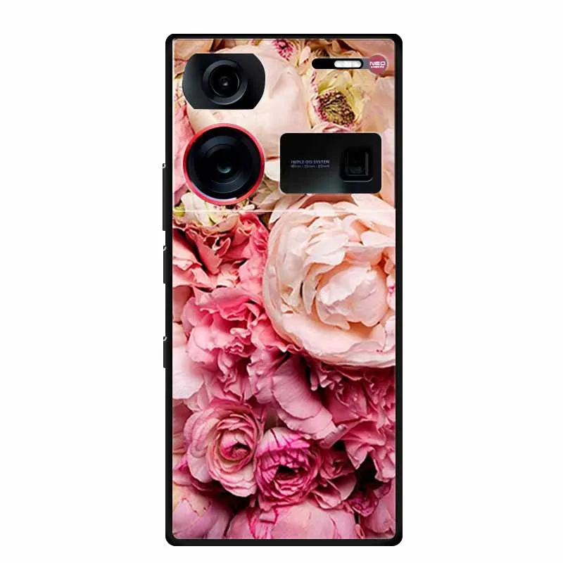Sleek Black Silicone Soft Back Cover for Smartphones - 6.8 Coque