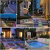 2/4/8/16 Pack Solar Deck Lights LED Waterproof Outdoor Solar Powered  LED Step Lights For Decks Stairs Patio Yard Garden Decor 6