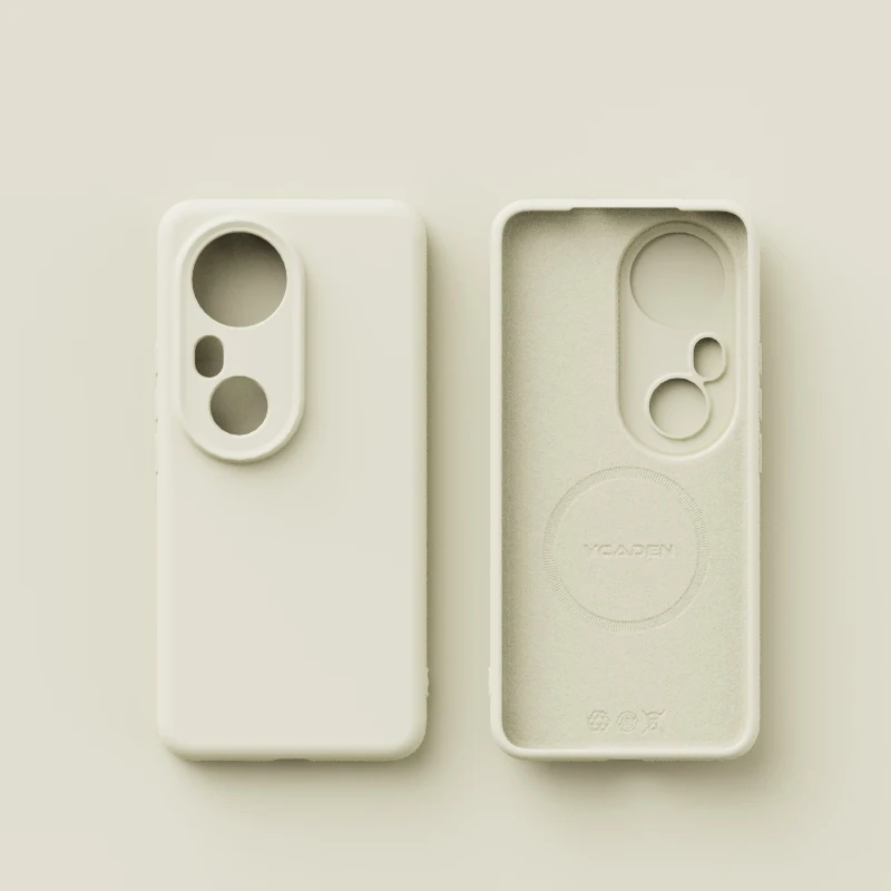 Magnetic Liquid Silicone Wireless Charging Case with Magsafe Matte Finish