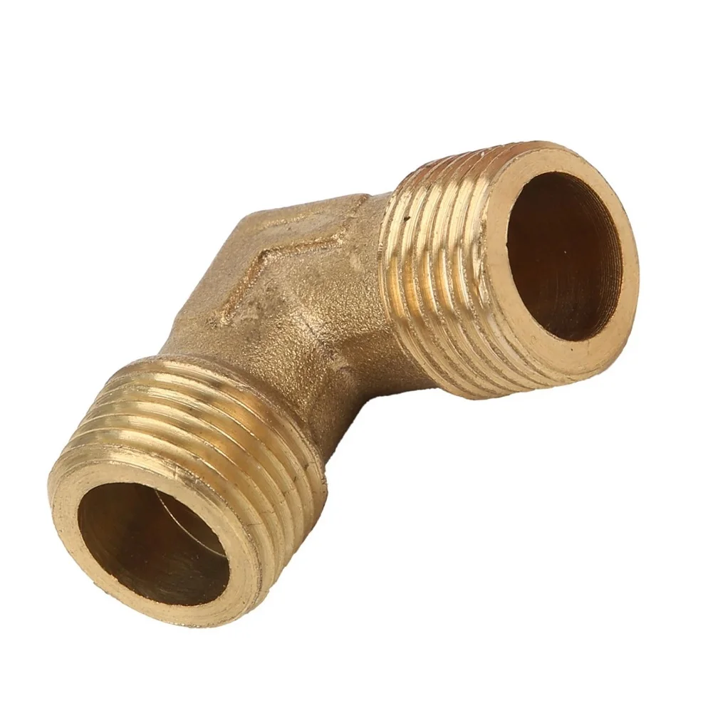 

Fittings Brass 16.5mm Male Thread Check Valve Elbow Coupler For Oil-free Air Compressor Water Fuel Copper Adapter