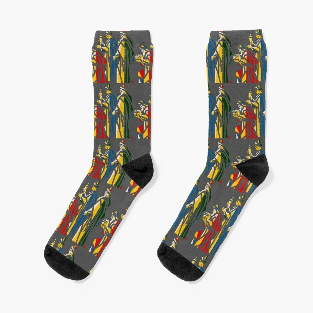 The Three Wise Men - Christian Art Work Socks Funny Socks