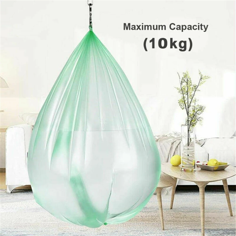 

Durable Garbage Bag Biodegradable Heavy Duty Home Clean Black/Blue/Yellow/Pink/Purple Clean Bag For Camping 45*45cm