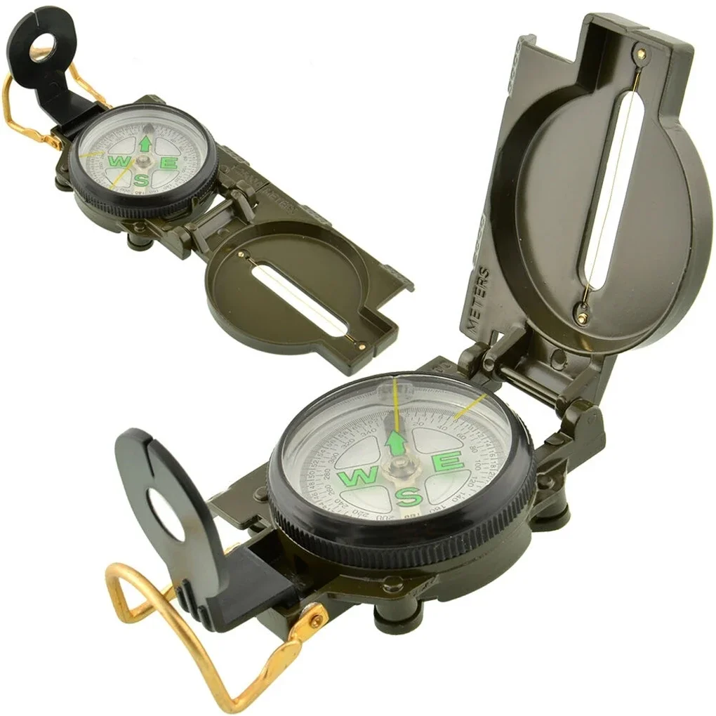 Portable Compass Military Outdoor Camping Folding 3