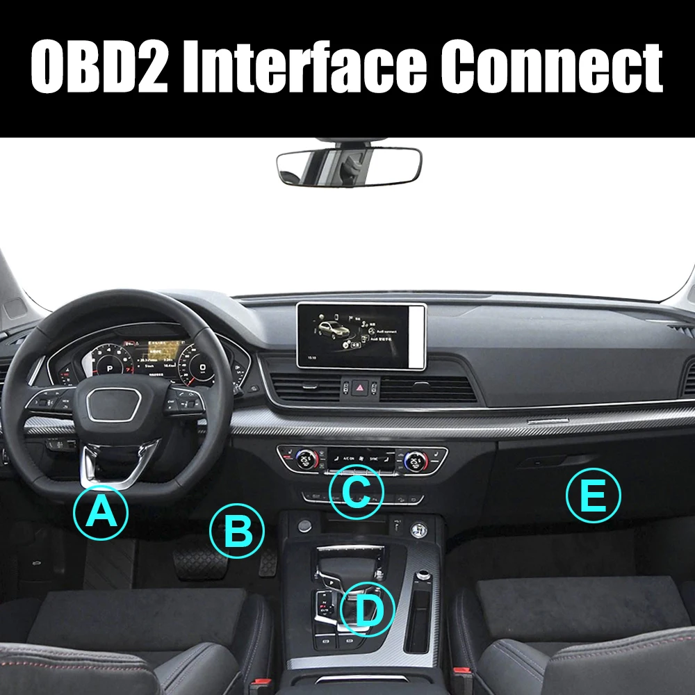 Car Diagnostic Tools OBD2 Code Reader V100 Plug and Play OBD 2 Scanner Digital Display Universal obd2 scanner obd code reader system diagnostic tool