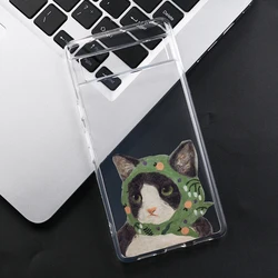 Vintage Animals Cat Clear Case - Transparent Protective Cover for Pixel 11Pro (Black - 1)