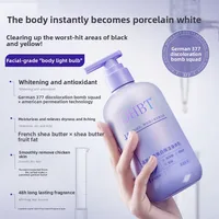 OHBT Body Whitening Lotion, Moisturizing Antioxidant Brighten Skin Lotion, Nicotinamide Hydrating Large capacity Body Lotion