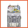 Multifunctional Crib Storage Bag Hanging Bag Cloud Print Cartoon Storage Bag Ready for Bedroom Folding Storage Hanging Bag 3