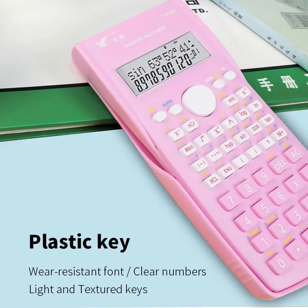 2 Lines LCD DisplayScientific Calculators Math Calculator with 240 Multi-Functional Calculator  Ideal for Teachers