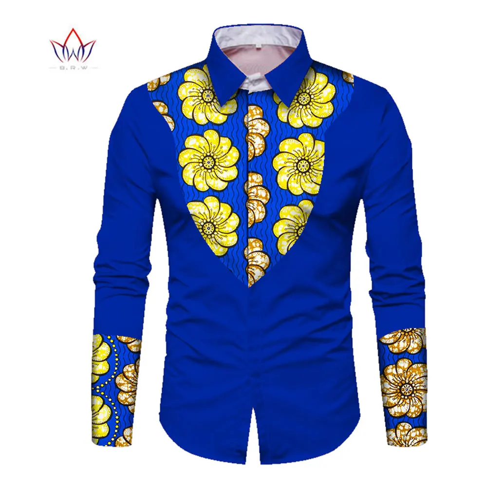 RaanPahMuang Camisa Tradicional Africana Dashiki En Algodón Batik