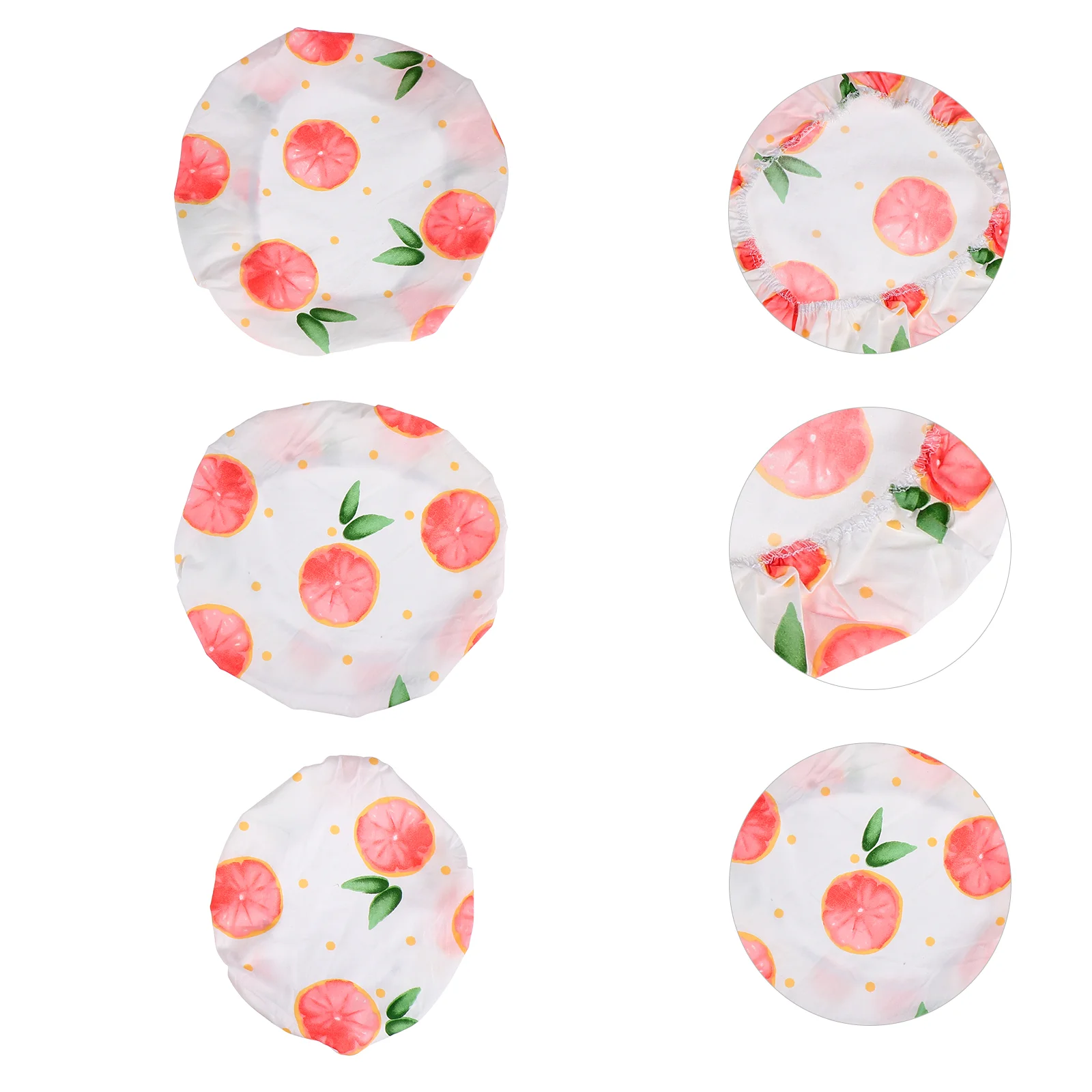 

Beeswax Wrap Cheese Paper Elastic Fabric Bowl Covers Washable Fruit Printed Bowl Dish Covers Food Preservation Lid Cover Home