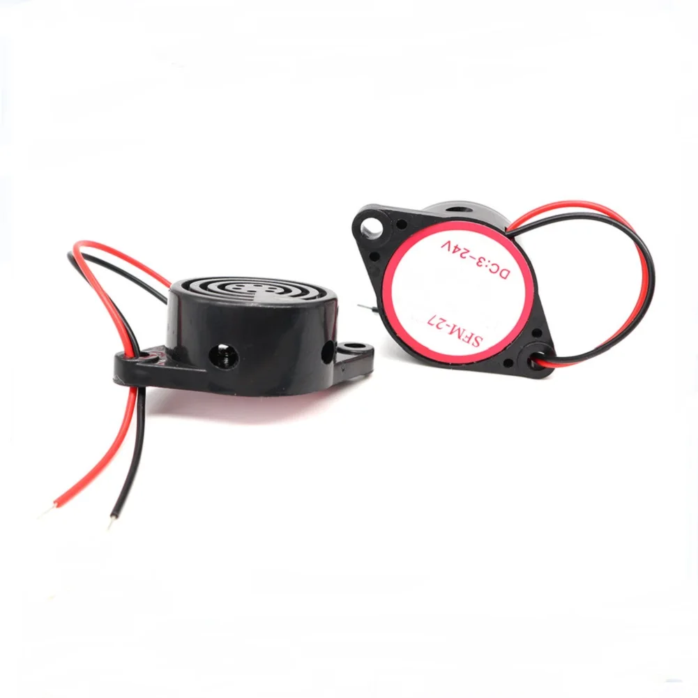 

100dB Electronic Buzzer Vehicle Electronics 4.3 Inch Black Plastic 1.89 X 1.14 X 0.59 Inches High Quality Brand New