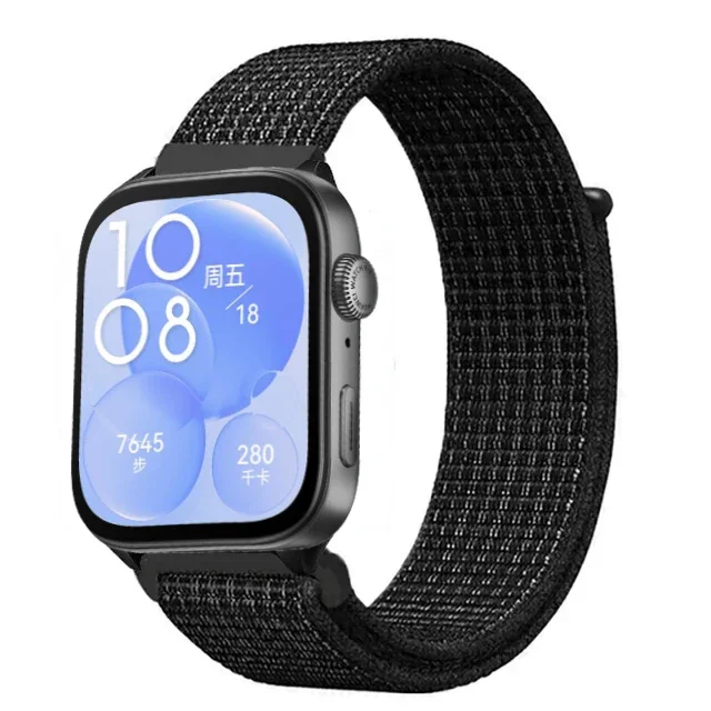 Nylon Loop Sport Strap - Soft Bracelet Band for Smartwatch Accessories