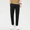 New Checkered Fashion Europe and the United States Style Men's Pants Business Casual Travel Slim Pants Comfortable and Versatile 5