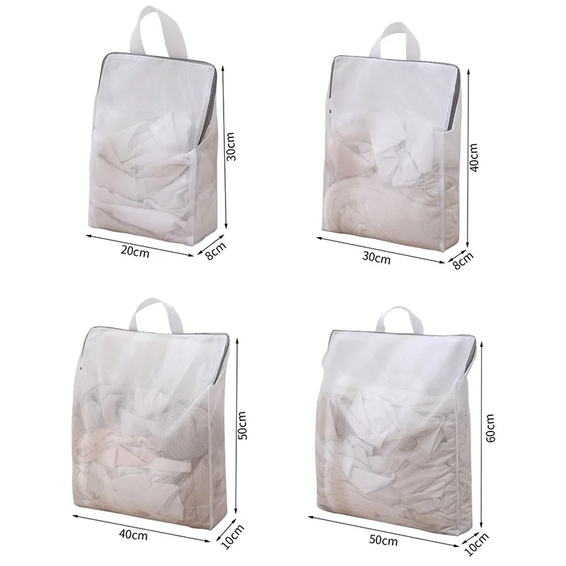Upgraded Reusable Laundry Hand Bags 6