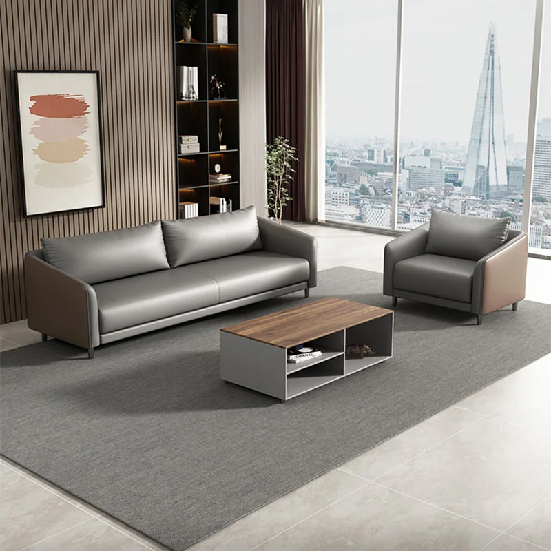 Reception Office Sofas Leather Armrest Sectional European Sleeper Office Sofas Bubble Modernos Para Sala Furniture