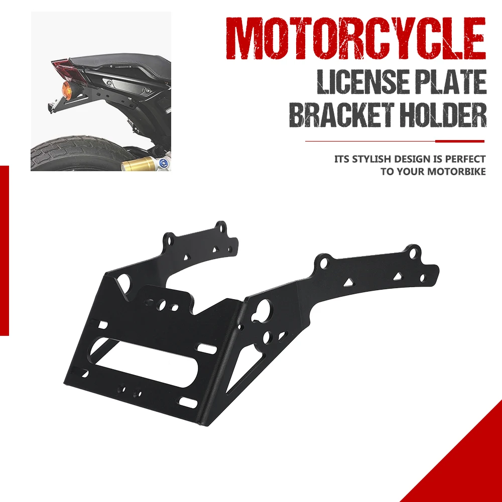 

Fit For Indian FTR 1200 2019-2023 Motorcycle Rear Tail Tidy Fender Eliminator License Registration Plate Holder FTR1200 Rally/S