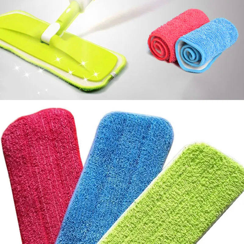 Replaceable Mop Cloth, Reusable Microfiber Sprayer Mop Pad, Practical Household Cleaning Dust Kitchen Living Room Cleaning Tools