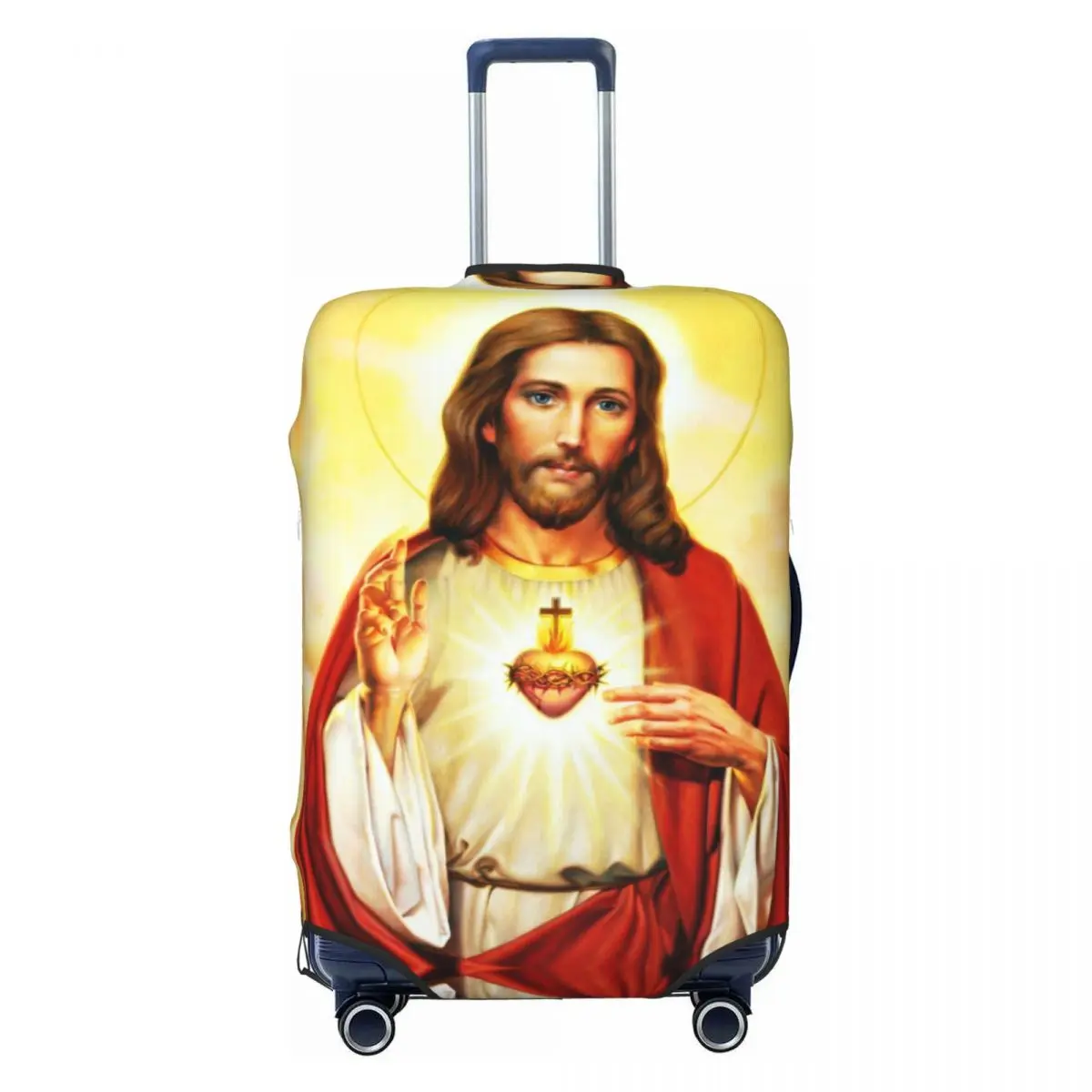 

Чехол для чемодана с изображением Сердца Иисуса, 18-32 дюйма