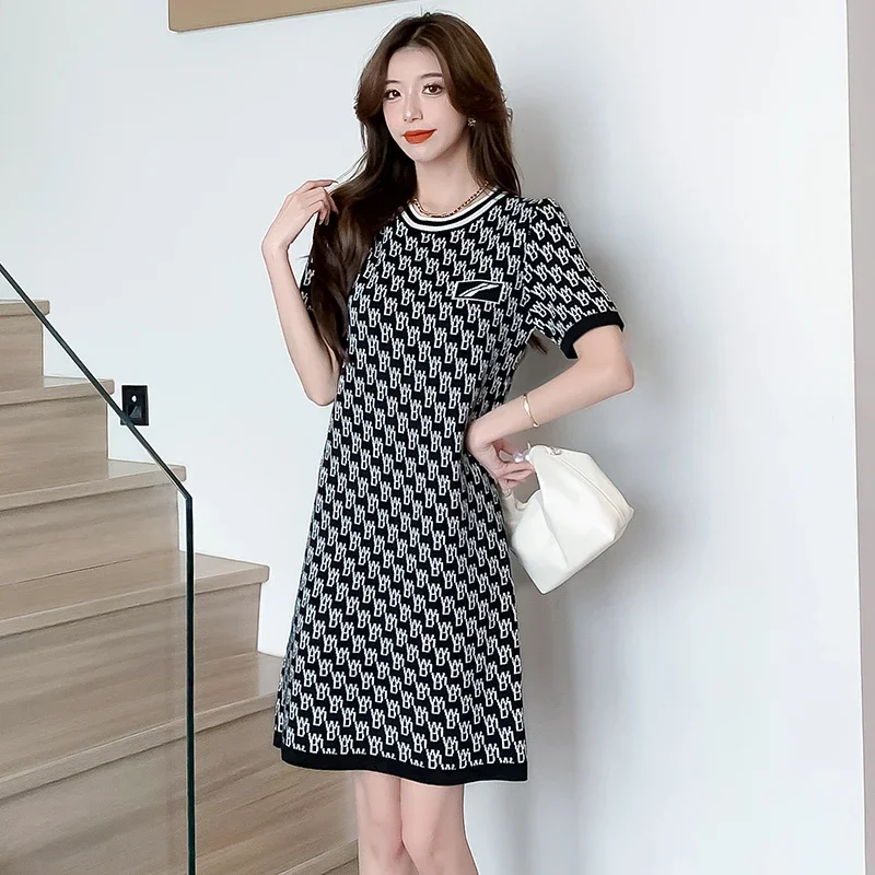 Damen Wollkleid Langarm - Elegantes Rollkragen Minikleid Aus Jersey