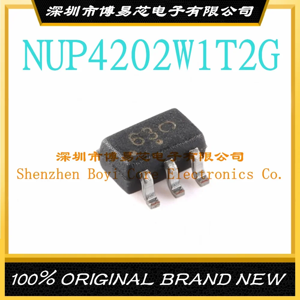 NUP4202W1T2G SOT-363 original silk screen 63 5V/unidirectional 4-channel SMD ESD diode